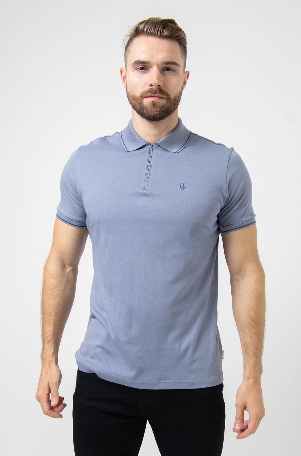 Algodón Pima Polo De Cuello POLO BASICO DE ALGODÓN PIMA MANGA