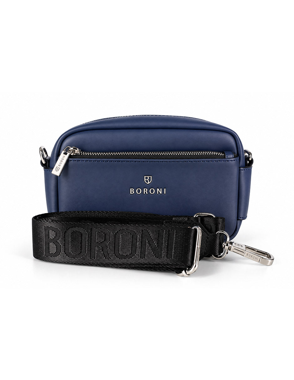 BANDOLERA CROSSBODY | AZUL CON CORREA AJUSTABLE