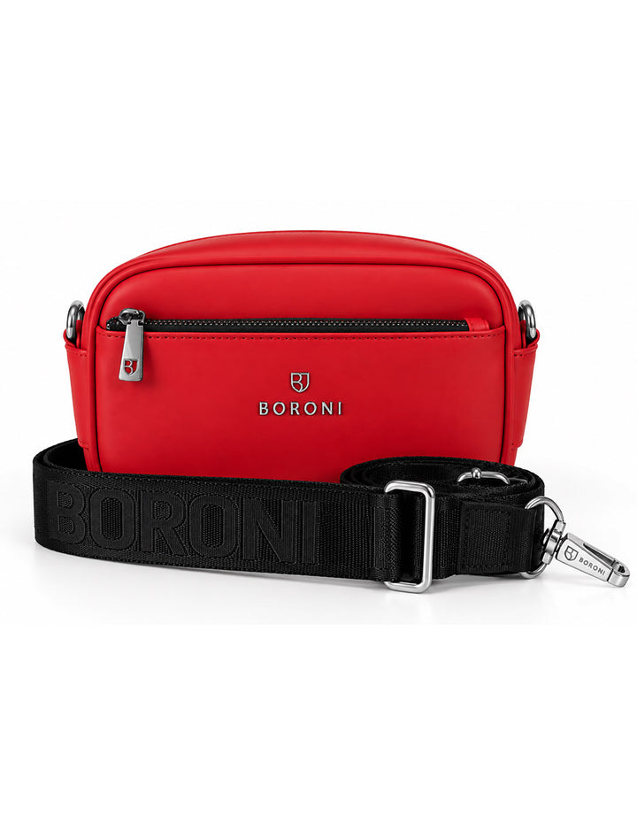 BANDOLERA CROSSBODY | ROJO CON CORREA AJUSTABLE