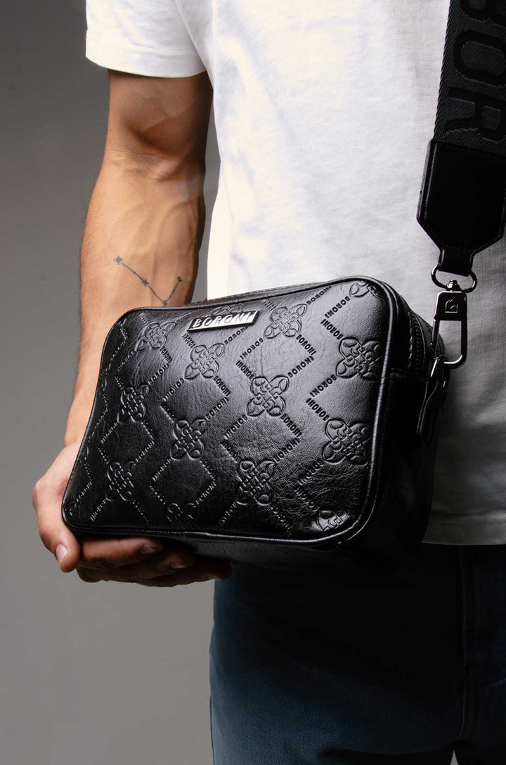 BANDOLERA CROSSBODY NEGRO | CORREA AJUSTABLE