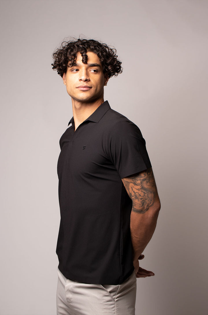 CAMISA MANGA CORTA | NEGRO