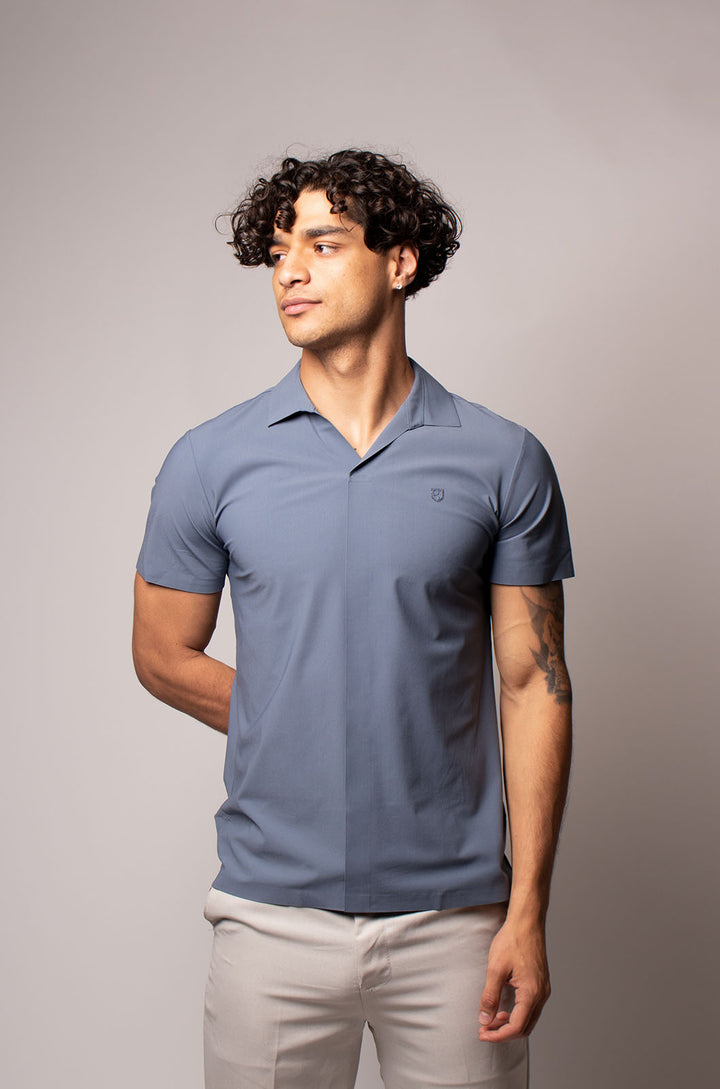 CAMISA MANGA CORTA | NAVY