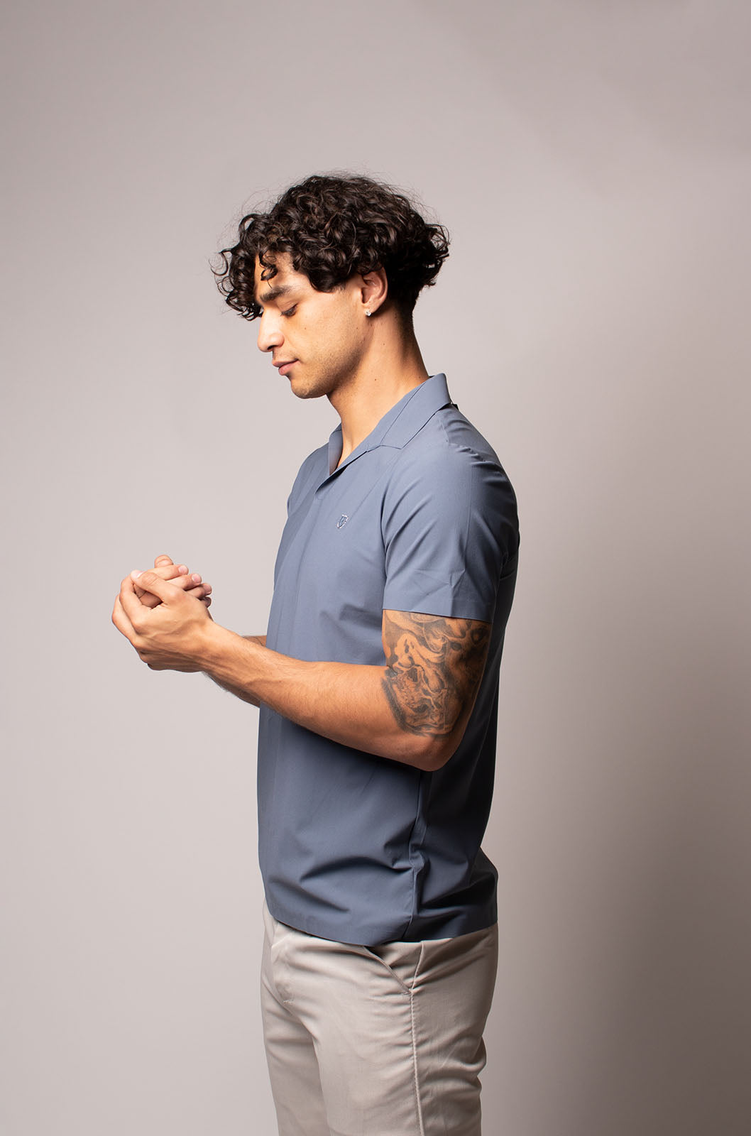 CAMISA MANGA CORTA | NAVY