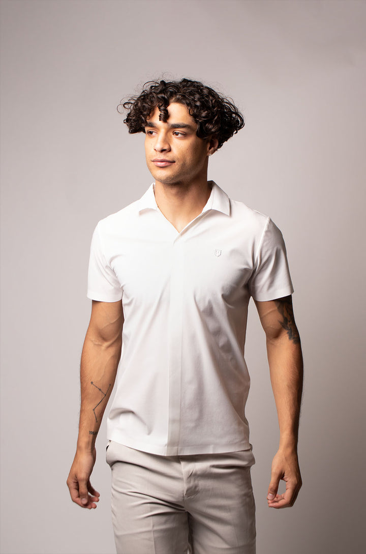 CAMISA MANGA CORTA | BLANCO