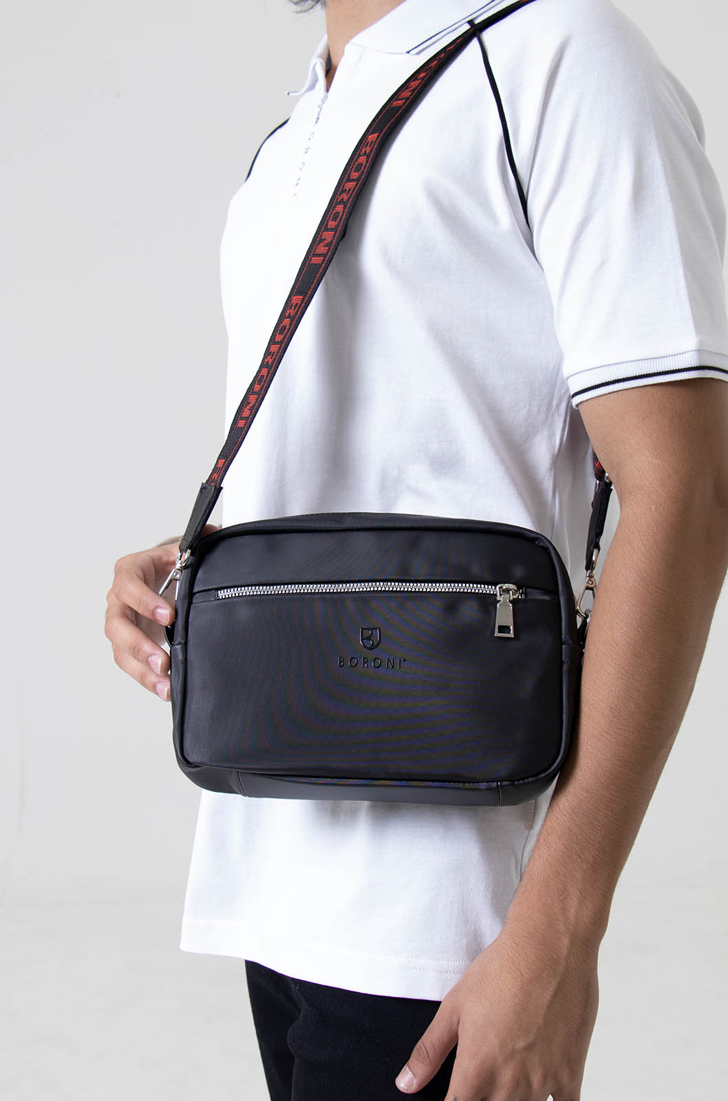 BANDOLERA UNISEX NEGRO – BoroniMX - Main Image