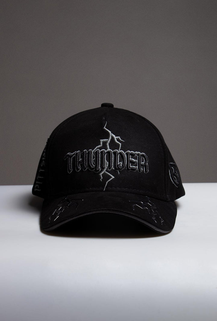 GORRA COLECCION NORDICO THUNDER | NEGRO / PLATA