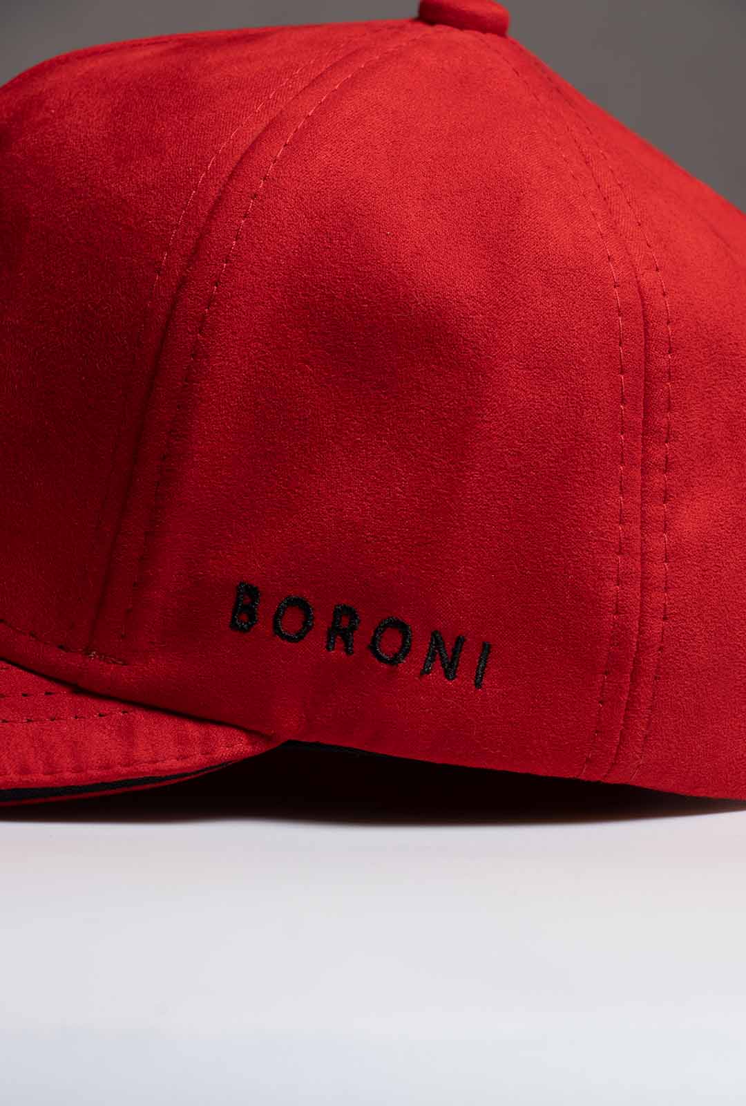 GORRA LOGO BORONI | ROJO / NEGRO