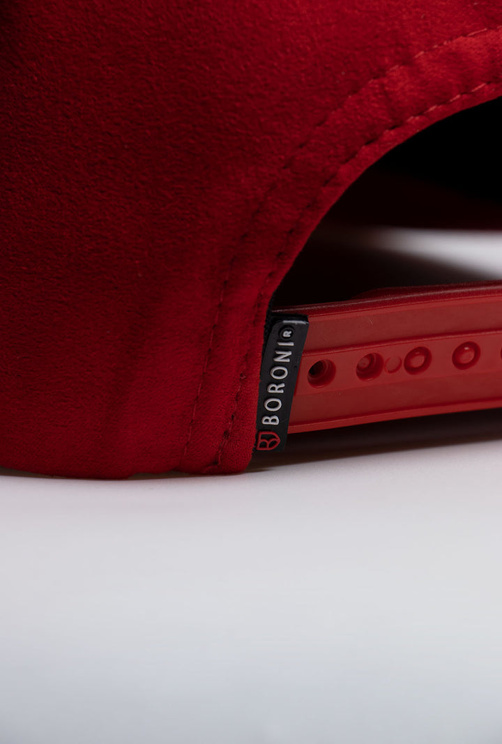 GORRA LOGO BORONI | ROJO / NEGRO