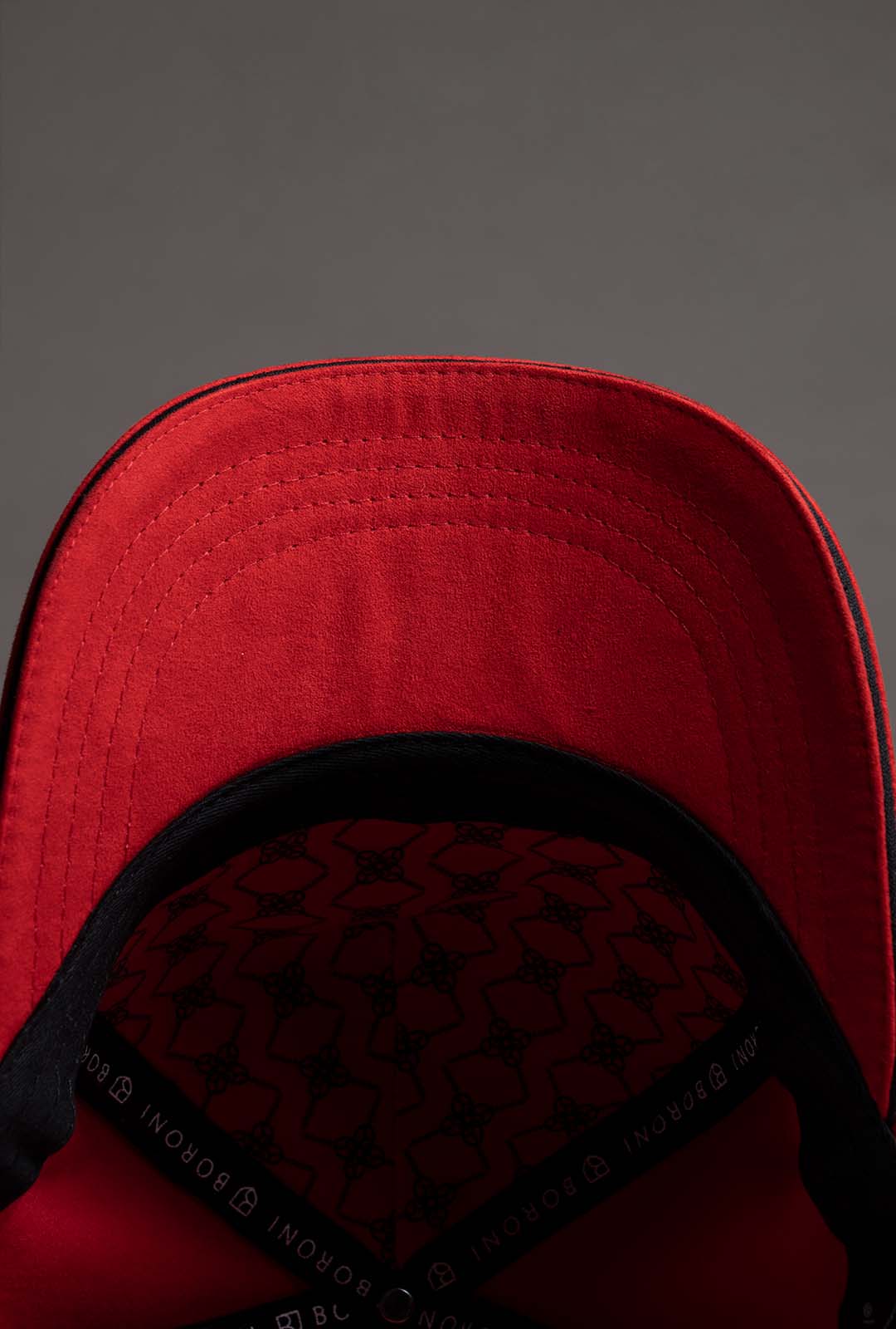 GORRA LOGO BORONI | ROJO / NEGRO