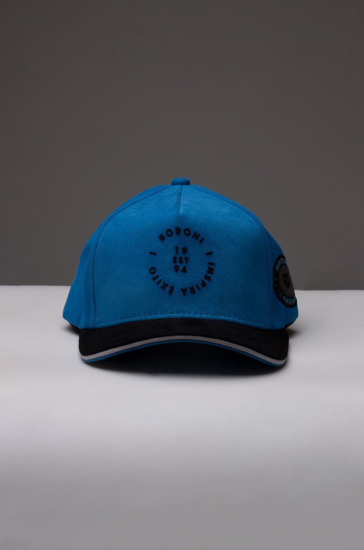 GORRA CURVA AZUL REY/NEGRO