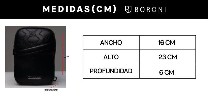 PECHERA ONE STRAP | NEGRO CORREA AJUSTABLE