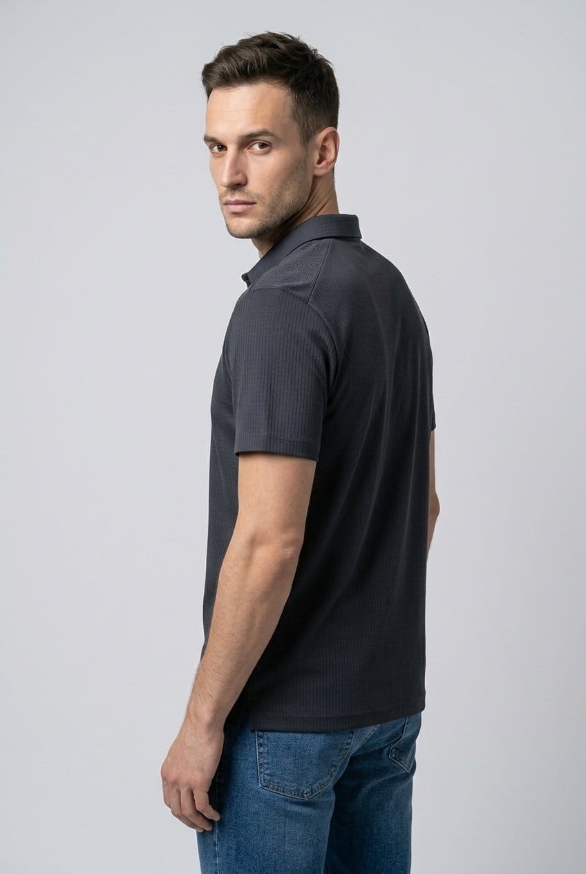 PLAYERA POLO | NEGRO