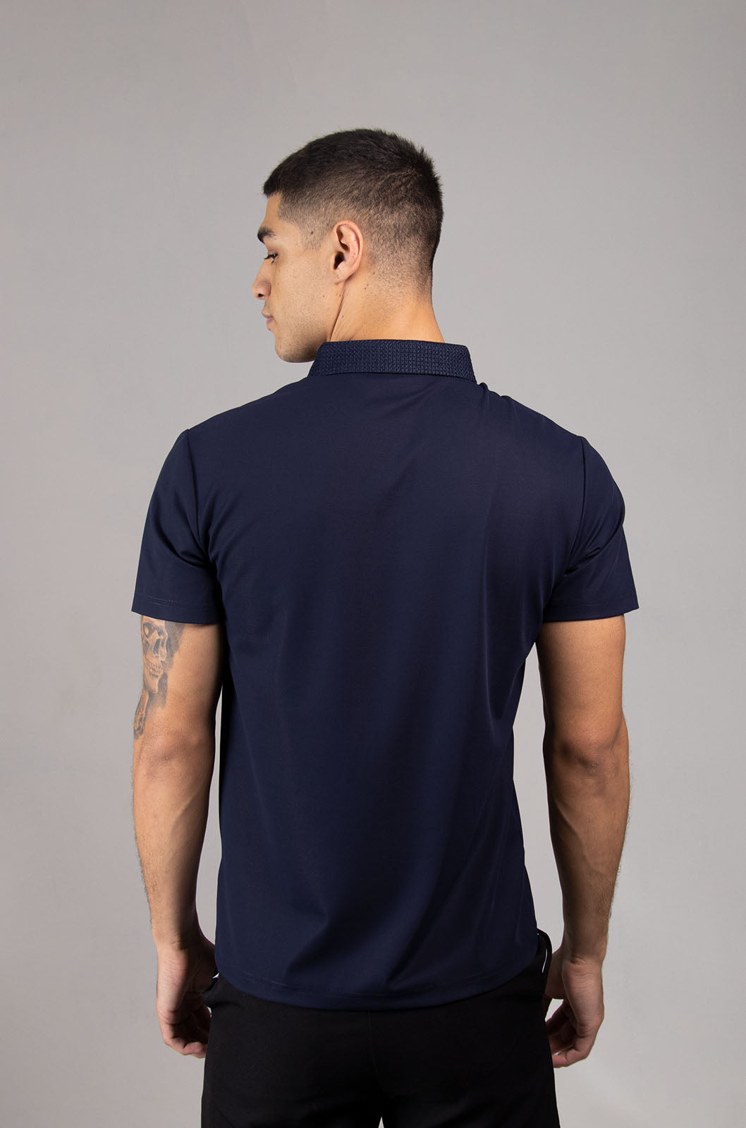 CAMISA MANGA CORTA | AZUL MARINO