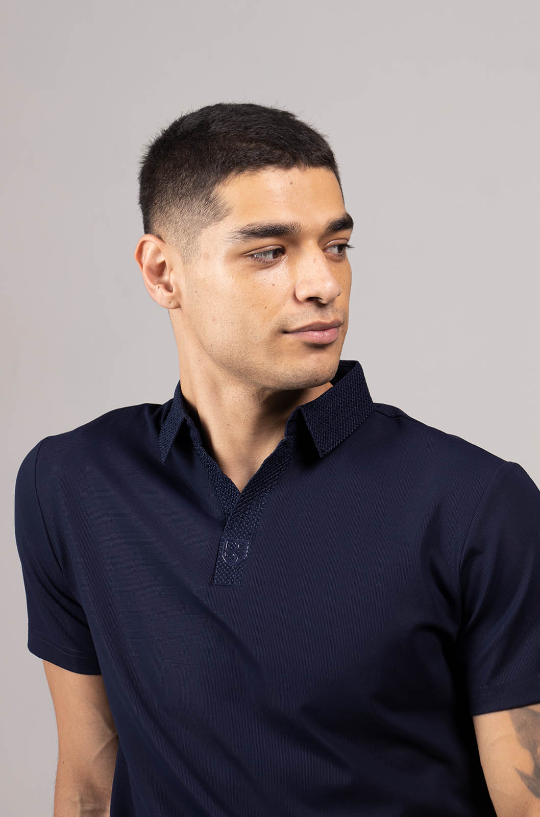CAMISA MANGA CORTA | AZUL MARINO