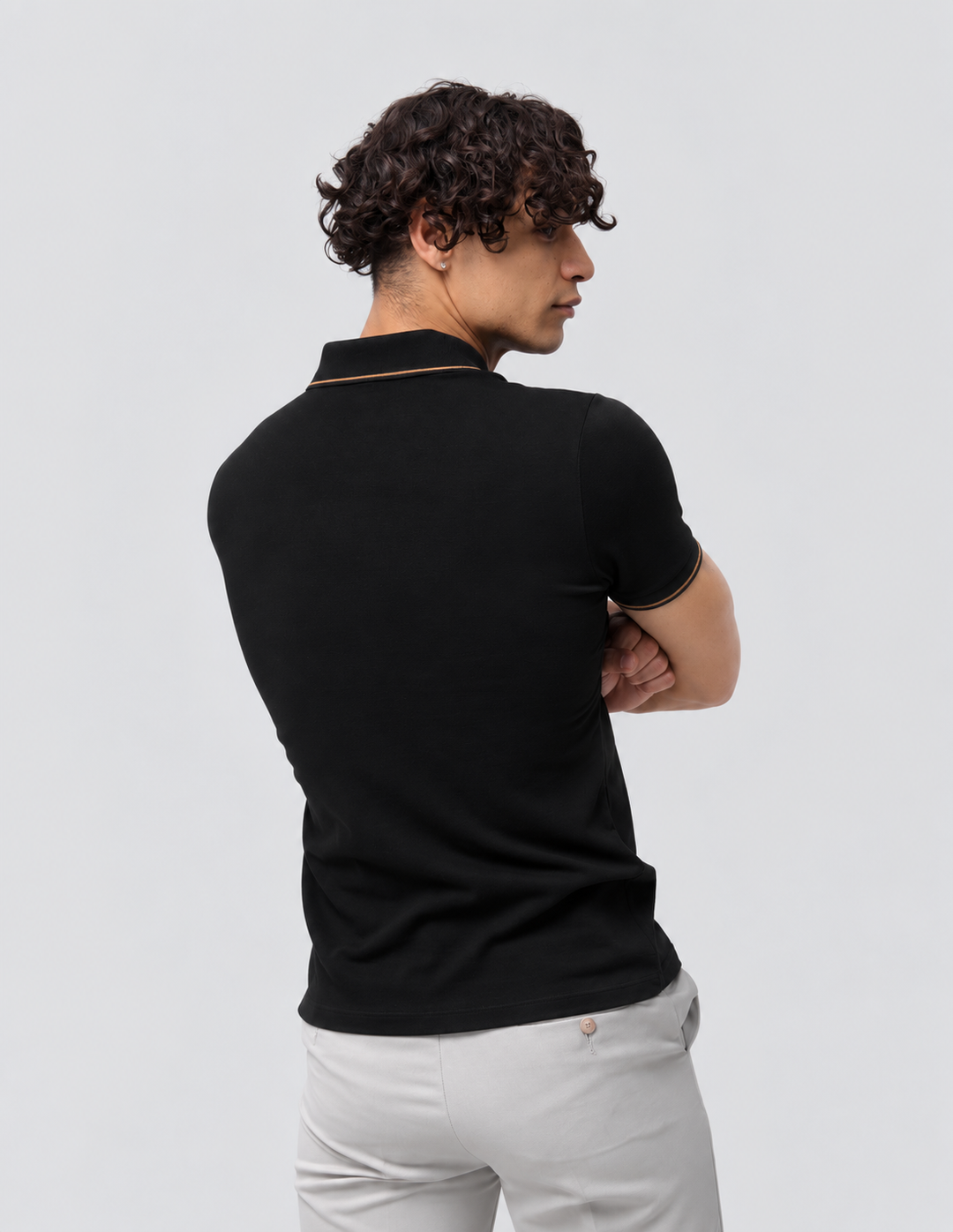 POLO MILAN | NEGRO/ORO