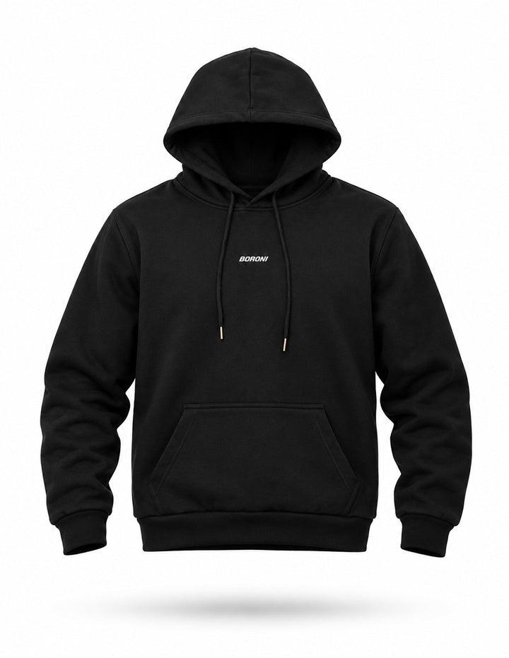 HOODIE BASICA | NEGRO