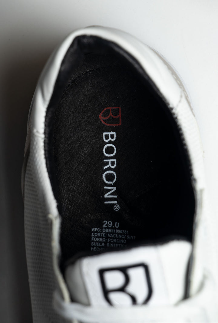 SNEAKER CASUAL | BLANCO/CEMENTO