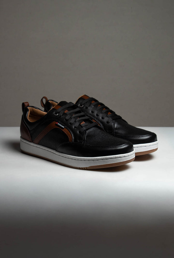 SNEAKER CASUAL | NEGRO/SHEDRON