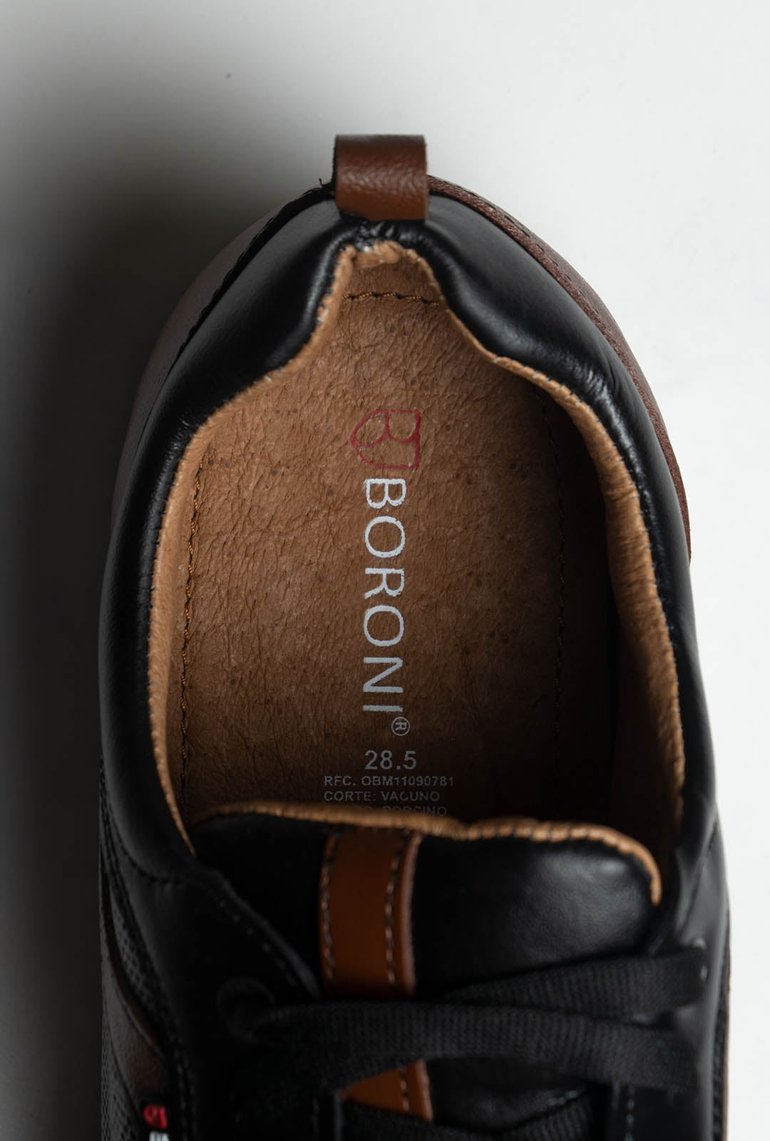 SNEAKER CASUAL | NEGRO/SHEDRON