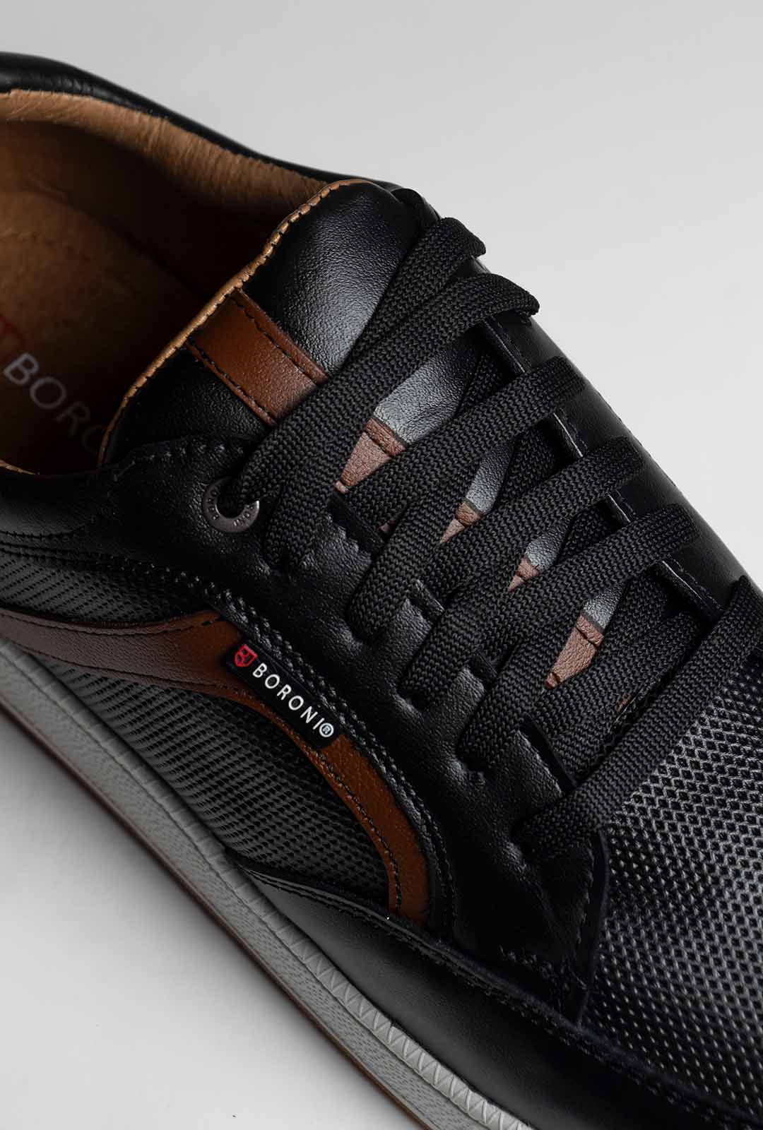 SNEAKER CASUAL | NEGRO/SHEDRON